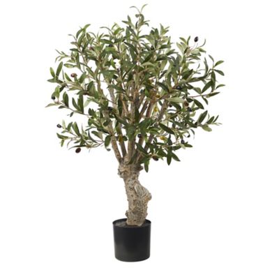 Nearly Natural 2 ft. Artificial Olive Tree