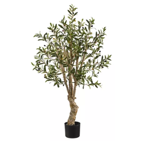 3.5ft Almost Natural Artificial Olive Tree T1526 Artificial Plants & Flowers