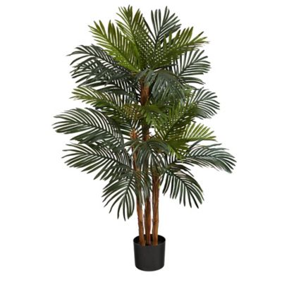 Nearly Natural 4 ft. Artificial Robellini Palm Tree