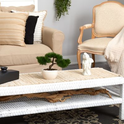 Image showing  10 in. Artificial Cedar Bonsai Tree in Decorative Planter