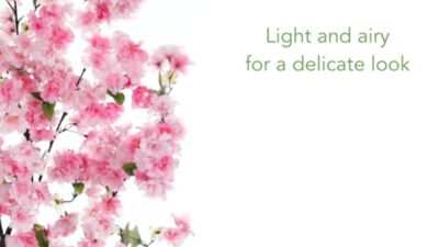 Image showing  6 ft. Pink Artificial Cherry Blossom Tree