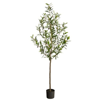 Nearly Natural 6 ft. Olive Artificial Tree, T2726