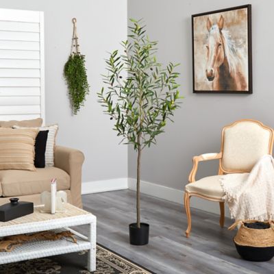 Image showing  6 ft. Olive Artificial Tree, T2726