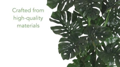 Image showing  6 ft. Artificial Monstera Tree