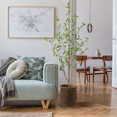 Image showing  6.5 ft. Minimalist Artificial Citrus Tree