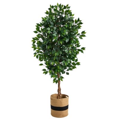 Indoor 6 ft. Elegant Ficus Artificial Tree