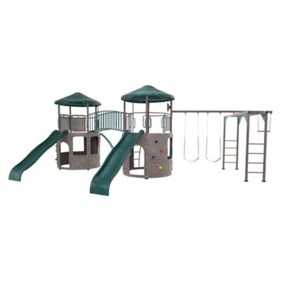 Lifetime Double Adventure Tower with Monkey Bars, 90966