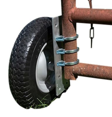 Image showing  16 in. Farm Gate Wheel, Flat Free End Mount