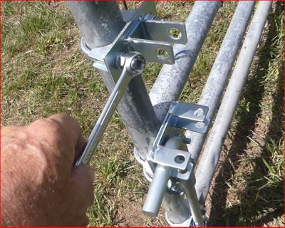 Image showing  Farm Gate Cane Bolt and Drop Rod, 3/4 in. x 24 in.