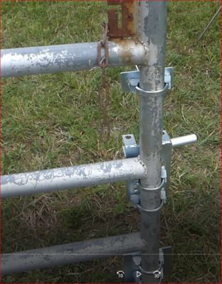 Image showing  Farm Gate Cane Bolt and Drop Rod, 3/4 in. x 24 in.