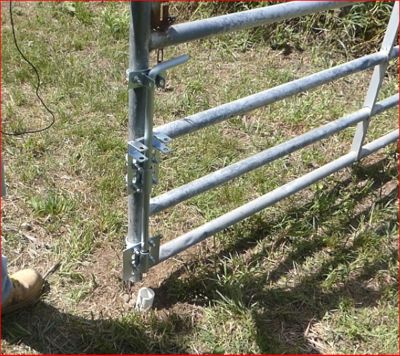 Image showing  Farm Gate Cane Bolt and Drop Rod, 3/4 in. x 24 in.