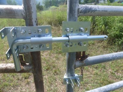 Image showing  Farm Gate Slide Bolt Latch Set