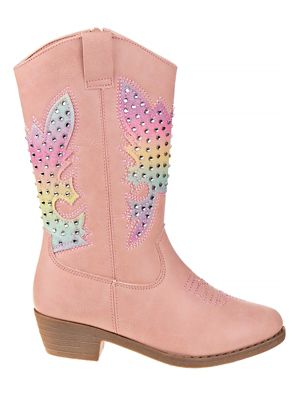 Image showing  Girls' Cowgirl Heel Boots, Little Kid/Big Kid