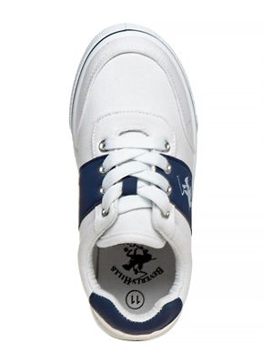 Image showing  Low-Top Lace-Up Canvas Sneakers, Little/Big Kids