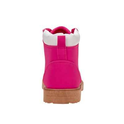 Image showing 5 th Josmo Lace-Up Construction Boots (Little-Big Kids)