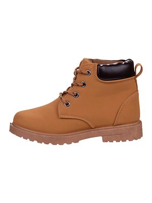 Image showing 6 th Josmo Lace-Up Construction Boots (Little-Big Kids)