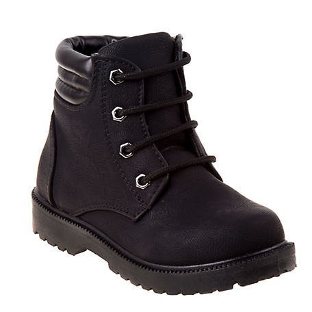 Rugged Bear Lace-Up Casual Boots (Little-Big Kids)