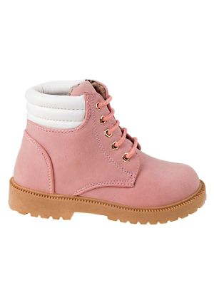 Image showing 4 th Rugged Bear Lace-Up Casual Boots (Toddler-Little Kids)