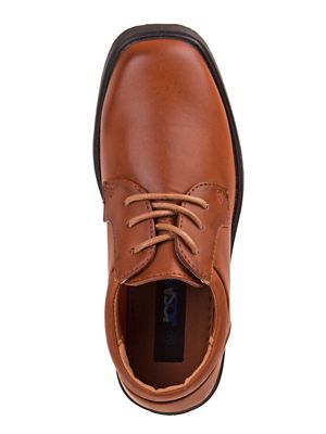 Image showing 2 th Josmo Lace-Up Leather Dress Shoes for Boys' (Toddler-Little Kids)