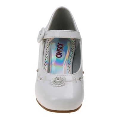 Image showing  Formal Dress Low Heel Shoe with Buckle Closure and Decorative Design (Little-Big Kids)