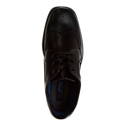 Image showing 2 th Josmo Lace-Up Leather Dress Shoes for Boys' (Toddler-Little Kids)