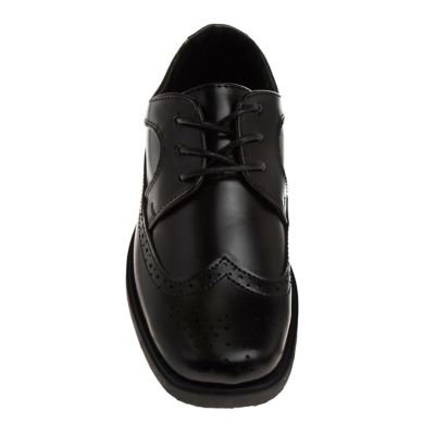 Image showing 3 th Josmo Lace-Up Leather Dress Shoes for Boys' (Toddler-Little Kids)