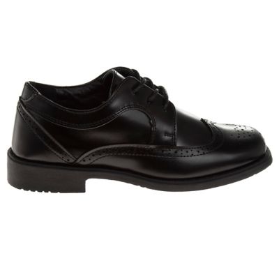 Image showing 4 th Josmo Lace-Up Leather Dress Shoes for Boys' (Toddler-Little Kids)
