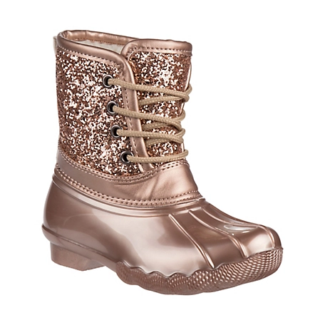 Josmo Girl Duck Boots with Glitter (Little-Big Kids)