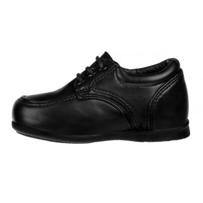 Image showing  Unisex Dress Shoes with Lace-Up Closure, Perfect for Weddings, Church, School Uniform (Infant-Toddlers)