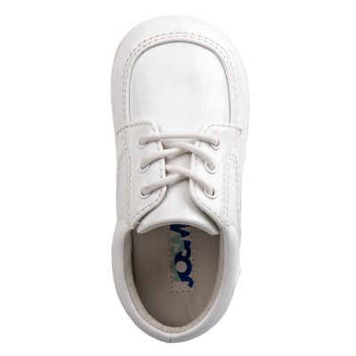 Image showing 2 th Josmo Unisex Dress Shoes with Lace-Up Closure, Perfect for Weddings, Church, School Uniform (Infant-Toddlers)