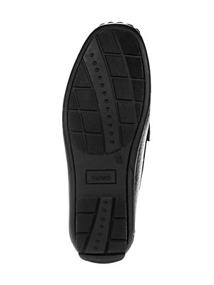 Image showing  Loafer Shoes with Metal Accent for Boys' (Little-Big Kids)