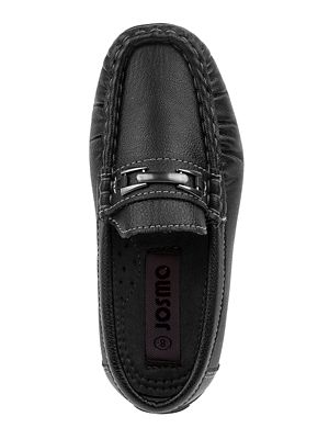 Image showing  Loafer Shoes with Metal Accent for Boys' (Little-Big Kids)