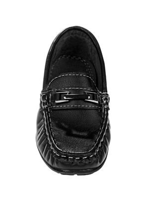 Image showing  Loafer Shoes with Metal Accent for Boys' (Little-Big Kids)