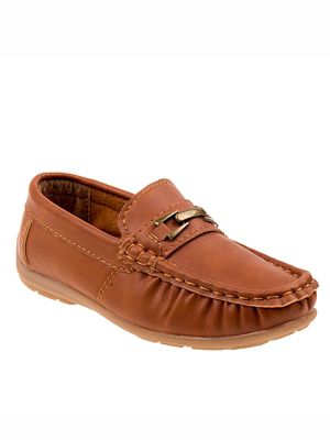 Josmo Loafer Shoes with Metal Accent for Boys' (Little-Big Kids)