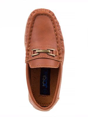 Image showing 2 th Josmo Loafer Shoes with Metal Accent for Boys' (Little-Big Kids)