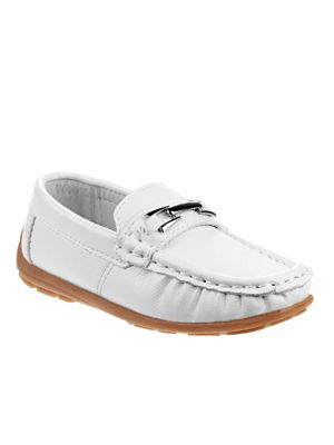 Image showing  Loafer Shoes with Metal Accent for Boys' (Little-Big Kids)