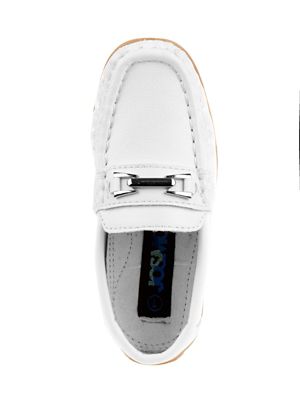 Image showing 2 th Josmo Loafer Shoes with Metal Accent for Boys' (Little-Big Kids)