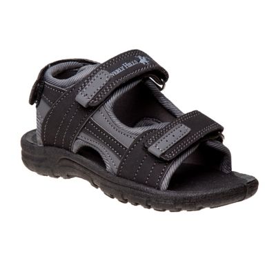 Beverly Hills Open Toe Hook and Loop Sport Sandals (Toddler-Little Kids)