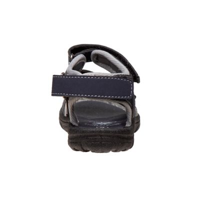 Image showing  Double Hook and Loop Open Toe Sandals (Little-Big Kids)