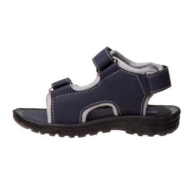 Image showing  Double Hook and Loop Open Toe Sandals (Little-Big Kids)