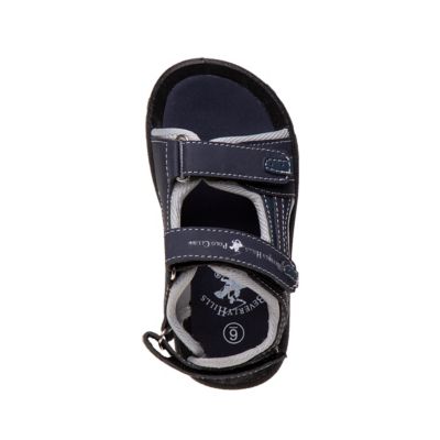 Image showing  Double Hook and Loop Open Toe Sandals for Little-Big Kids