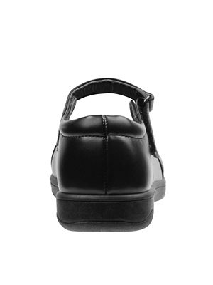 Image showing 5 th Petalia Hook and Loop School Shoes with Decorations for Girls' (Little-Big Kids)