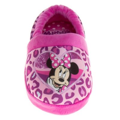 Image showing  Minnie Mouse, Happy Go Lucky Slippers, Toddler-Little Kids