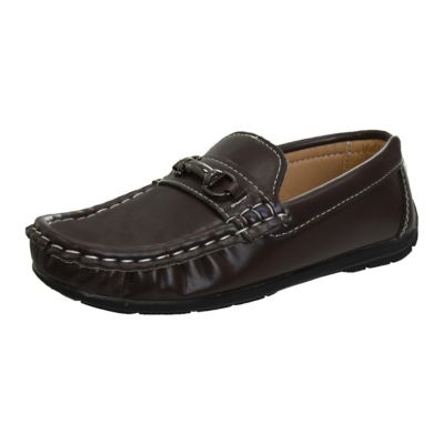 Josmo Boy Loafer Dress Shoes for Special Occasions, Little-Big Kids