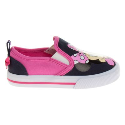 Image showing  Minnie Mouse Slip-On Canvas Sneakers, Toddler/Little Kids