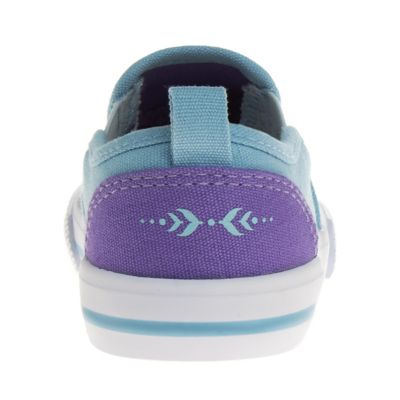 Image showing 5 th Disney Frozen Slip On Canvas Sneakers, Toddler/Little Kids