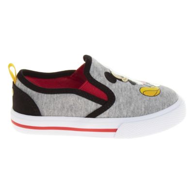Image showing  Mickey Mouse Slip On Canvas Sneakers (Toddler-Little Kids)