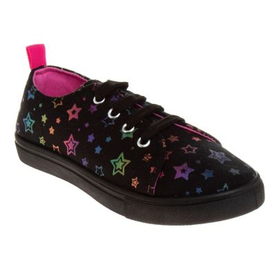 Nanette Lepore Lace-Up Star-Patterned Sneakers (Little-Big Kids)