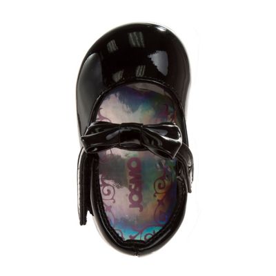Image showing  Toddler Girls Mary Jane Flats Non-Slip Soft Sole Dress Shoes with Bow