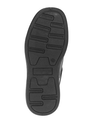 Image showing  Slip-On Black School Shoes for Boys' (Little-Big Kids)